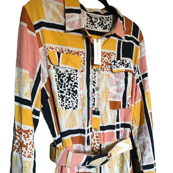 Anthropologie The Odells Nouveau Shirtdress NWT - Picture 6 of 16
